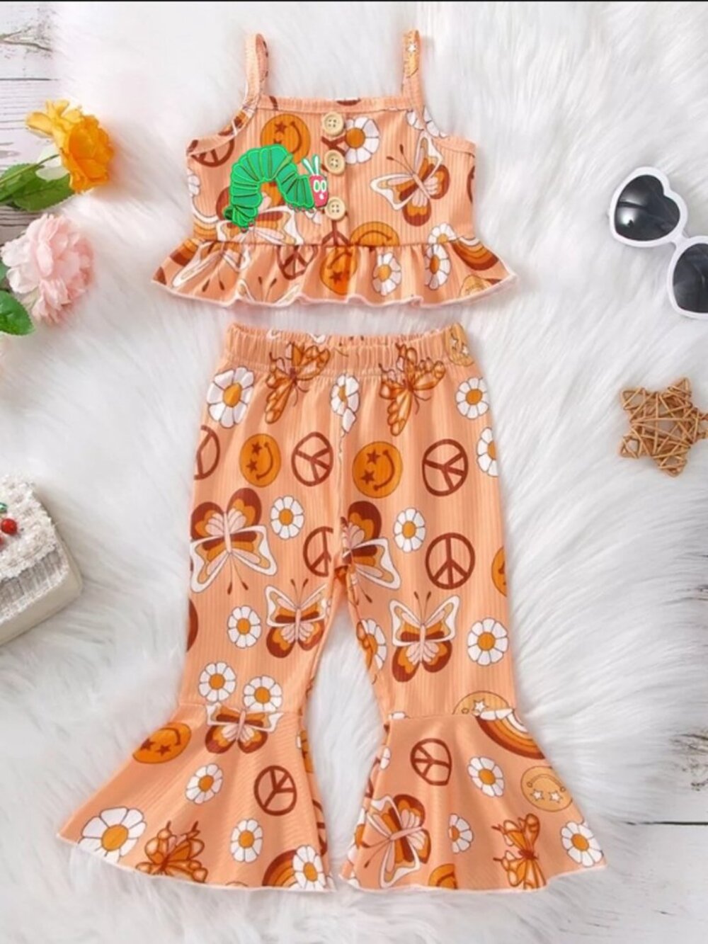 The Very Hungry Caterpillar Outfit Cake Smash First Birthday Pants Clothes